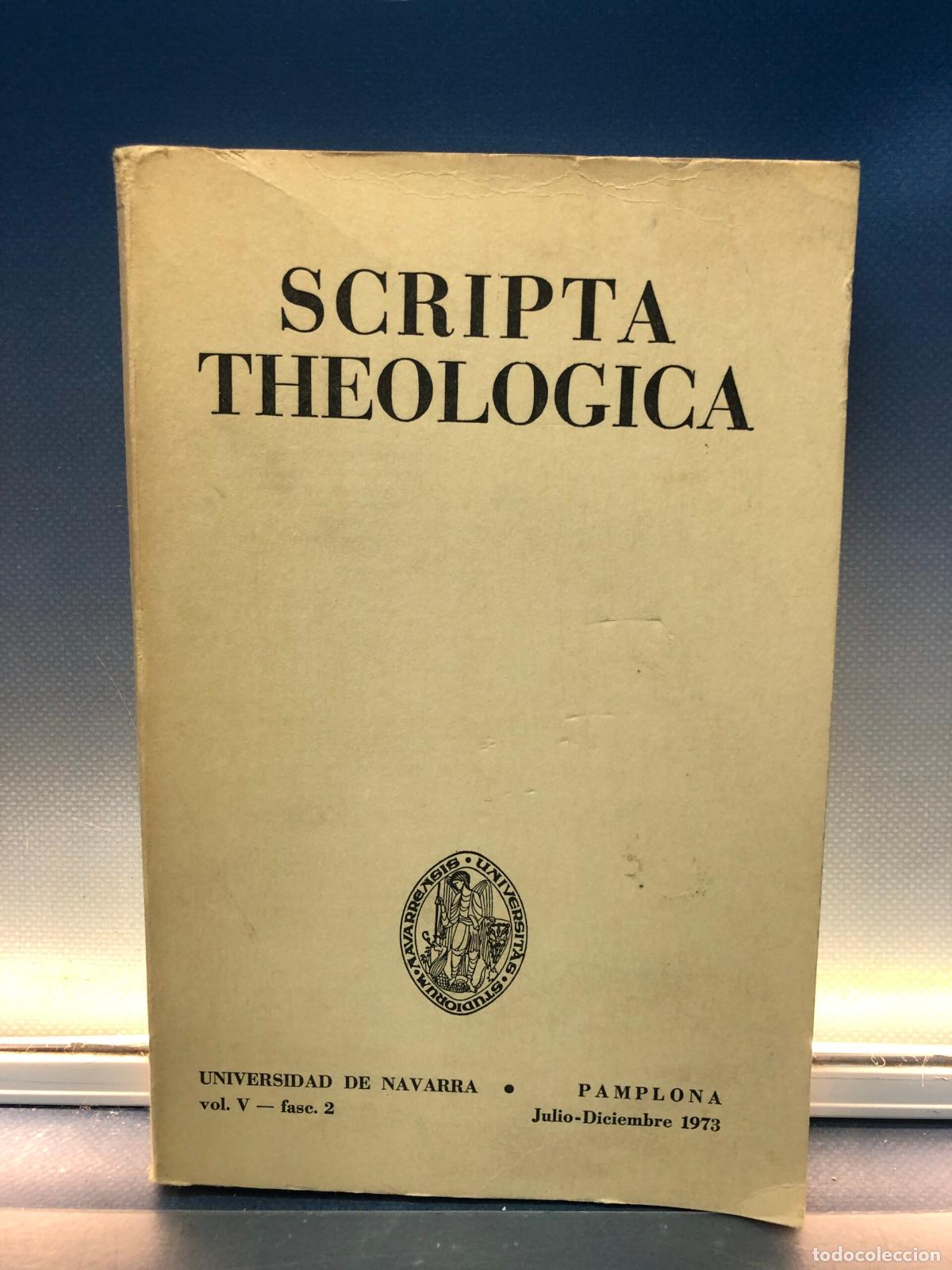 Libros de segunda mano: Scripta Theologica, Vol 2 - Foto 1