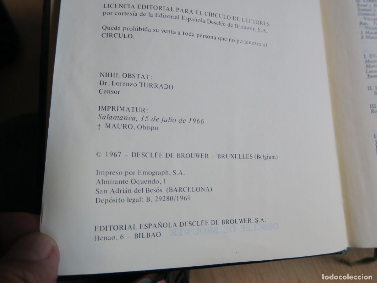 Libros de segunda mano: BIBLIA DE JERUSAL&Eacute;N - DESCL&Eacute;E DE BROUWER - Foto 2