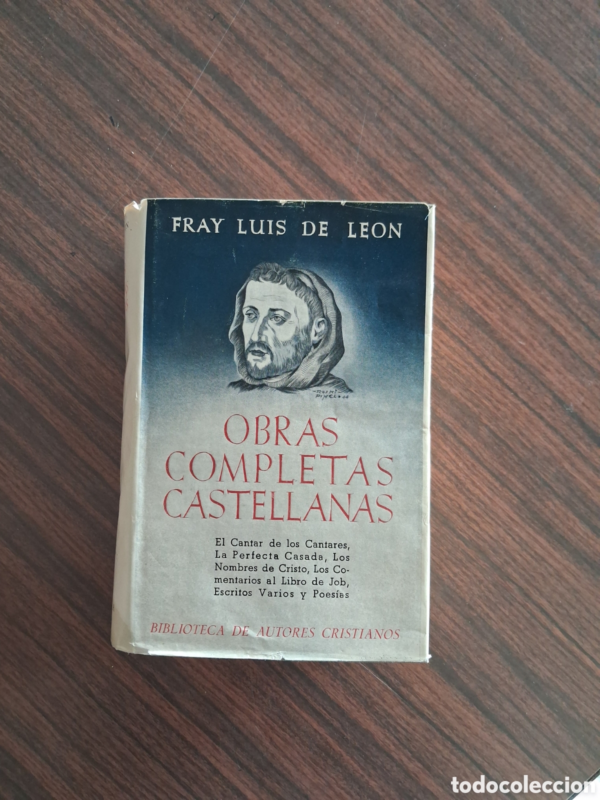 Libros de segunda mano: Obras completas castellanas, Fray Luis de Le&oacute;n
