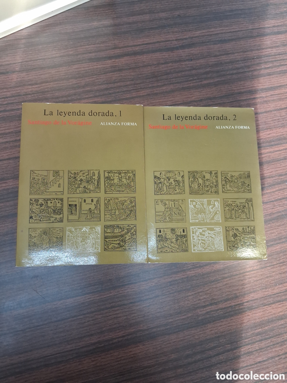 Libros de segunda mano: La leyenda dorada (2 vol&uacute;menes), Santiago de la Vor&aacute;gine