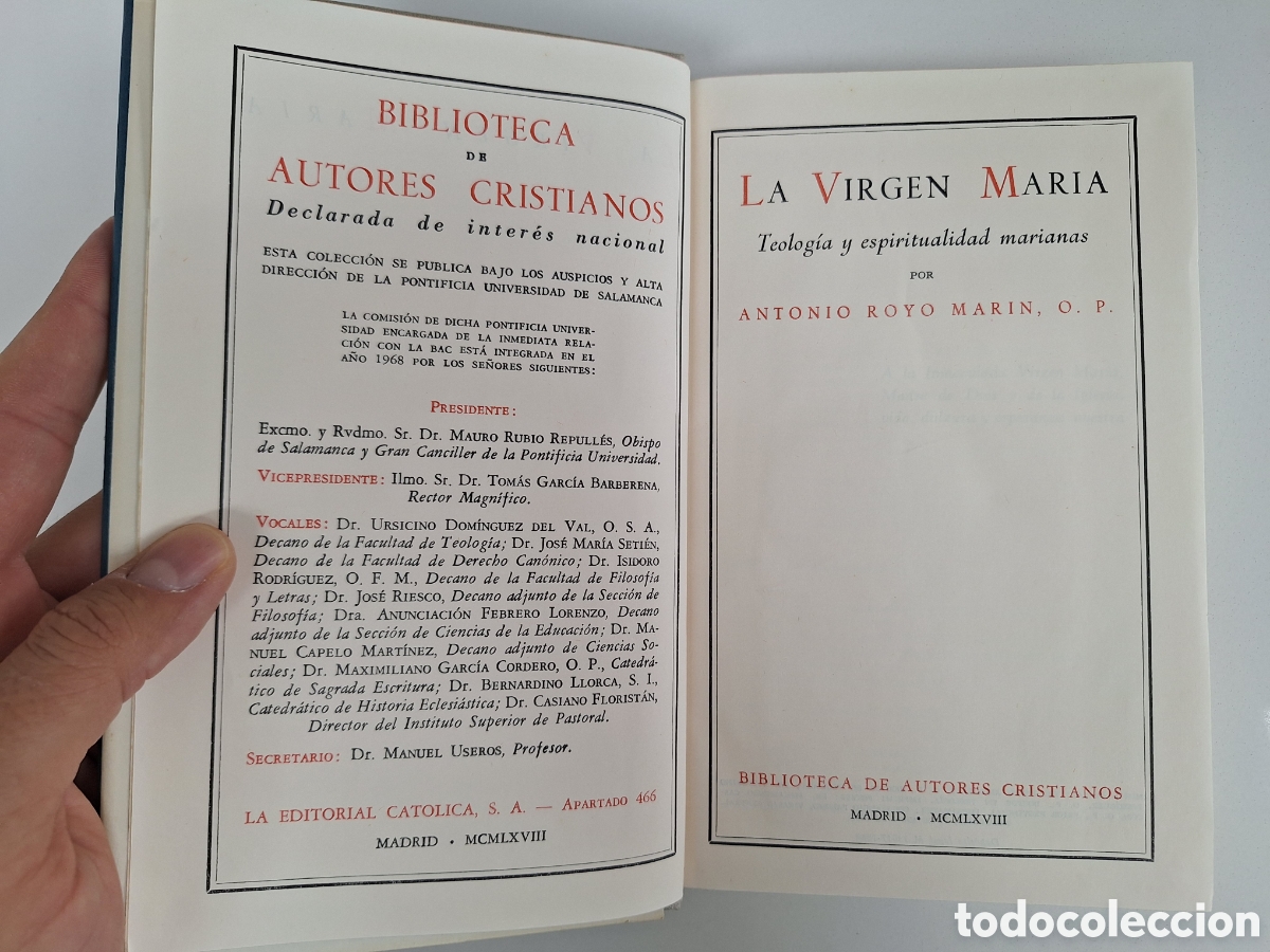 Libros de segunda mano: A. ROYO MARIN, La Virgen Maria, BAC - Foto 9