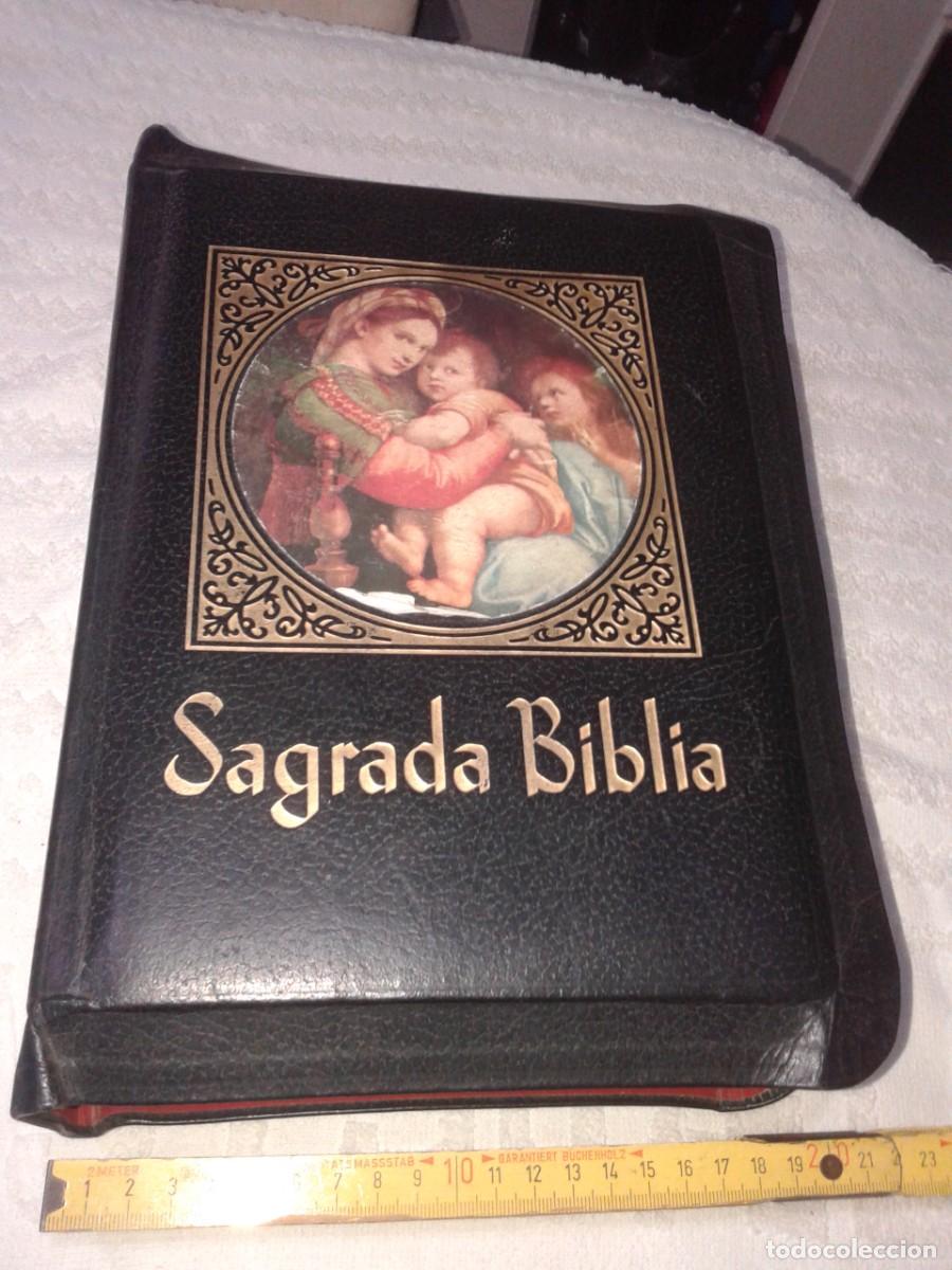Libros de segunda mano: SAGRADA BIBLIA - MONSE&Ntilde;OR DR. JUAN STRAUBINGER - LA PRENSA CAT&Oacute;LICA (1974), M11