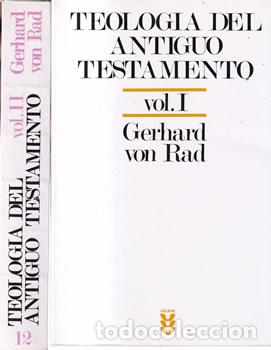 Libros de segunda mano: Teolog&iacute;a del Antiguo Testamento. 2 Vol&uacute;menes - Gerhard von Rad