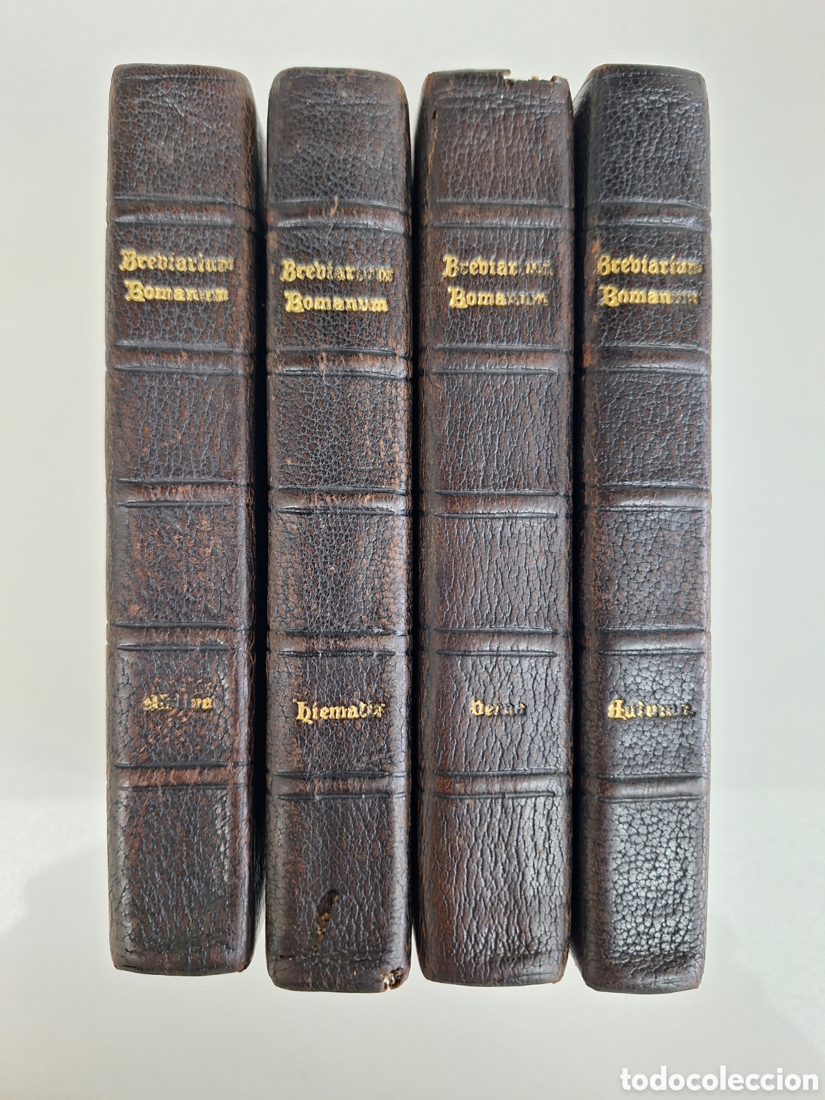 Libros de segunda mano: Breviarium Romanum, 4 vols, Desclee, Pii Papae X, 1937