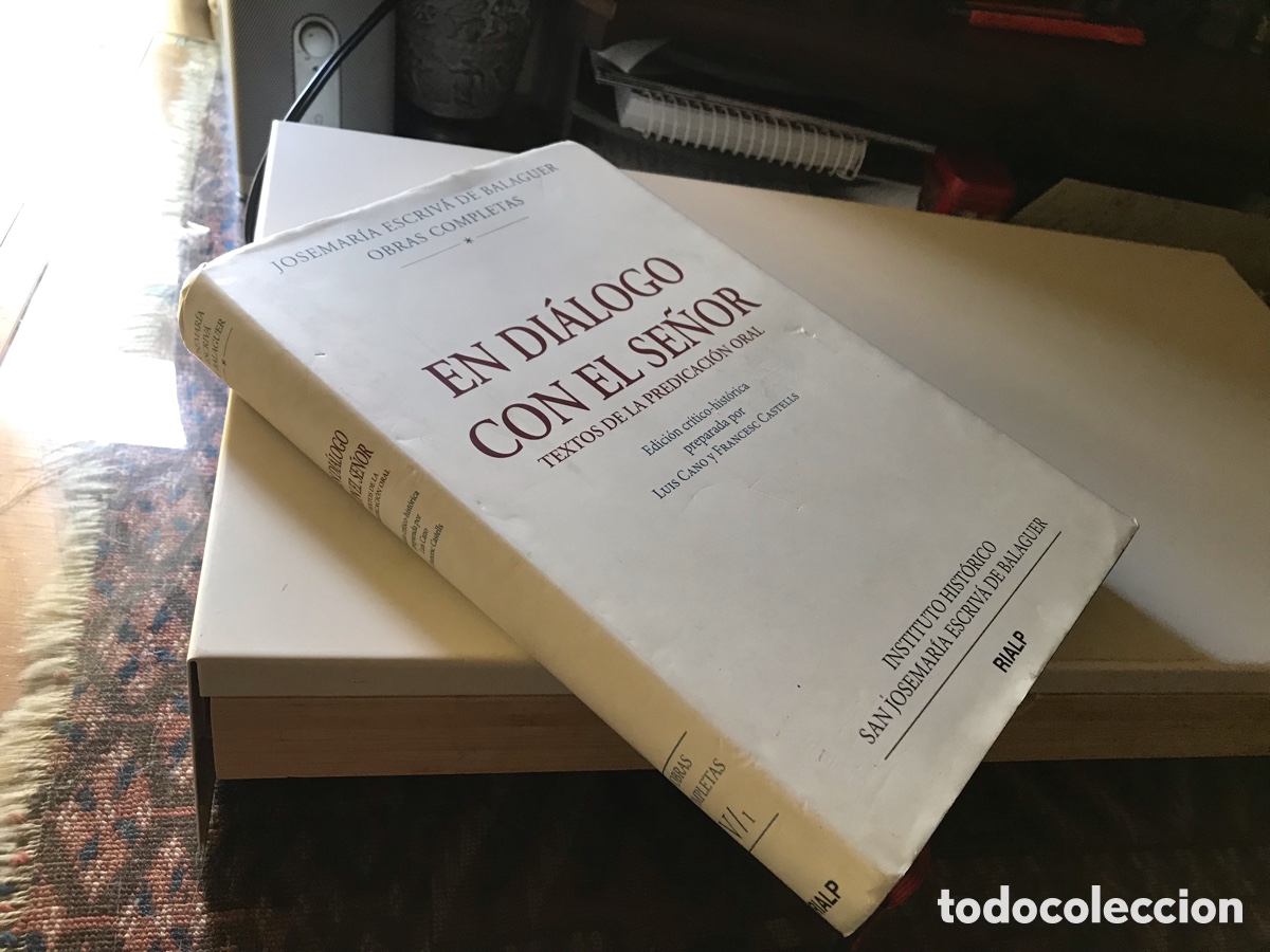 Libros de segunda mano: El di&aacute;logo con el se&ntilde;or. Textos de la predicaci&oacute;n oral. Josemar&iacute;a Escriv&aacute; de Balaguer.