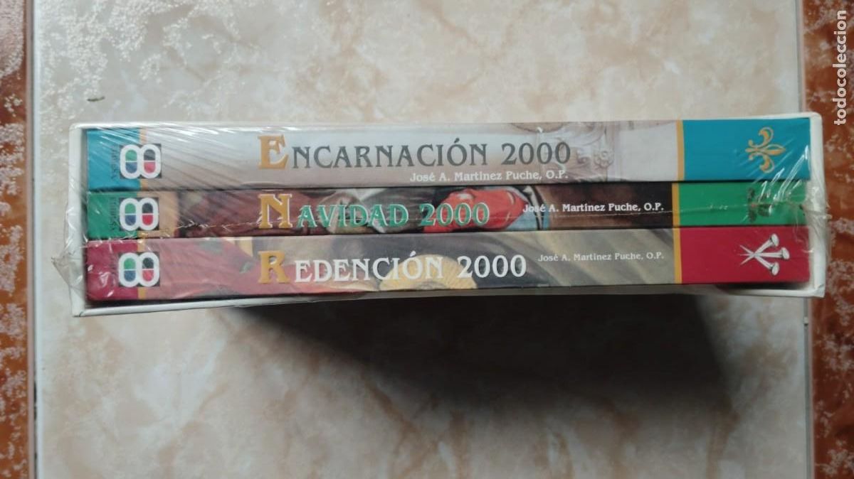 Libros de segunda mano: JESUCRISTO 2000.-RELIGION.-LOTE DE 3 LIBROS RELIGIOSOS.-A&Ntilde;O 2000.