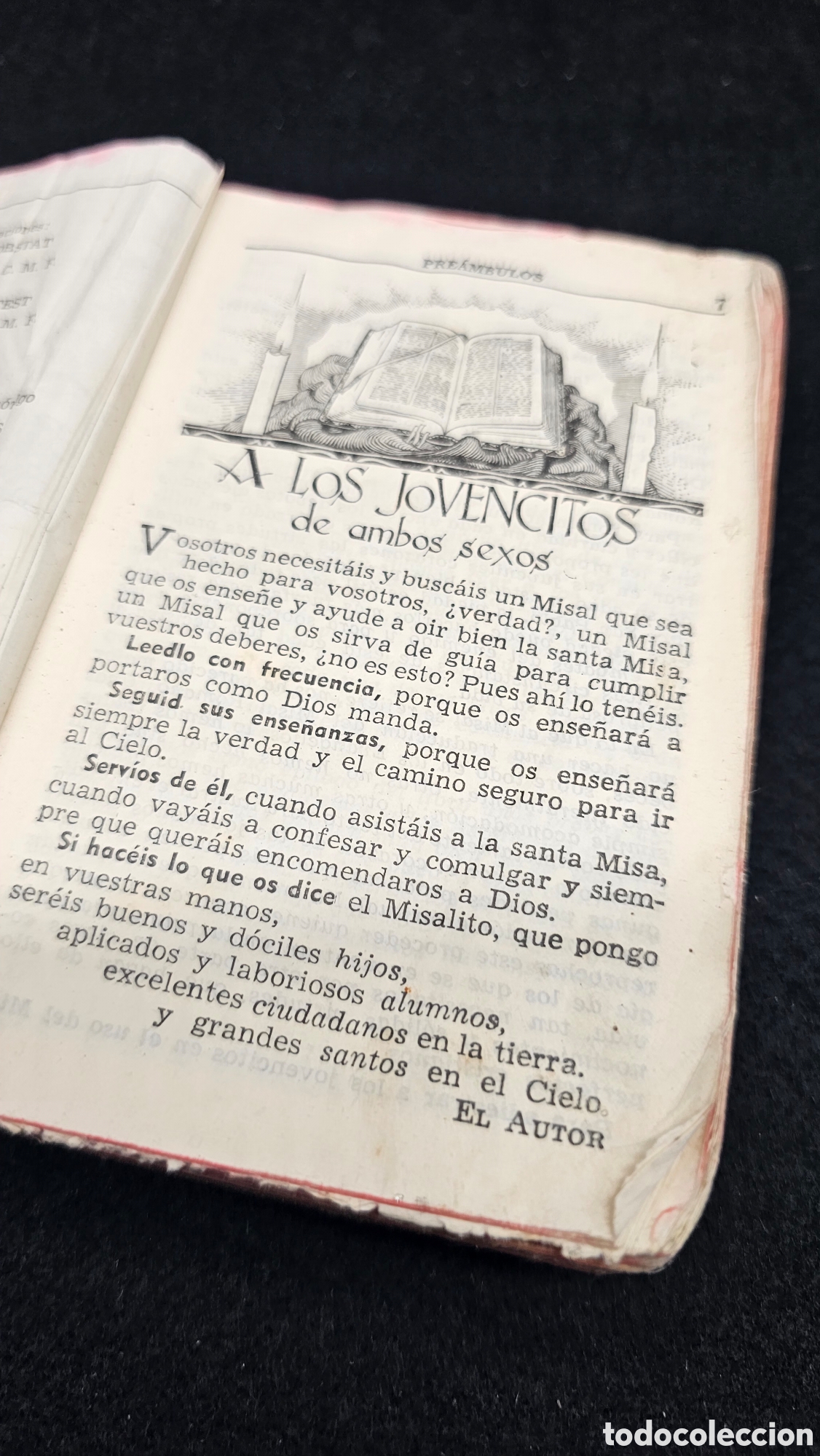 Libros de segunda mano: Antiguo Misalito Regina - Foto 6