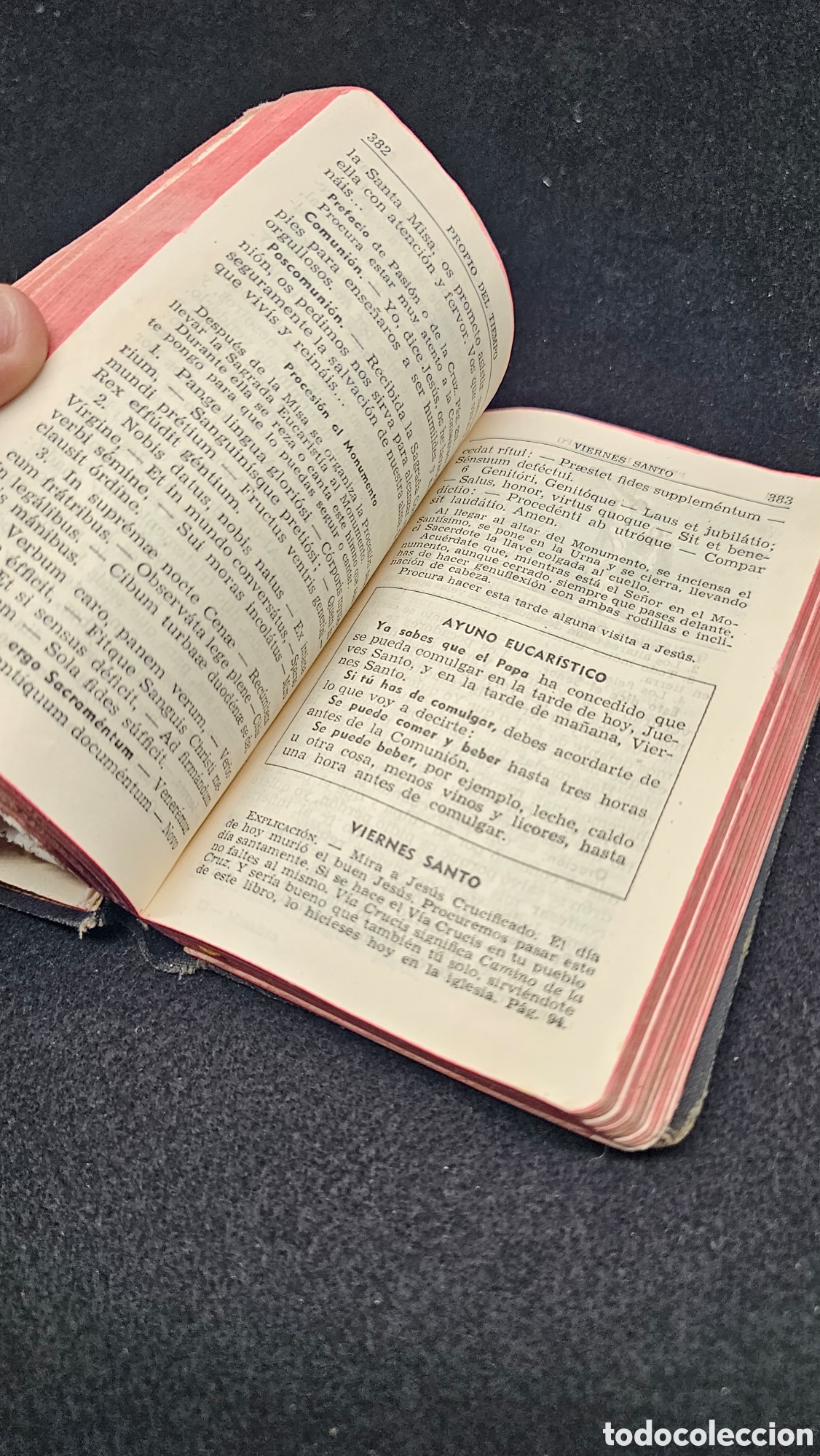 Libros de segunda mano: Antiguo Misalito Regina - Foto 9