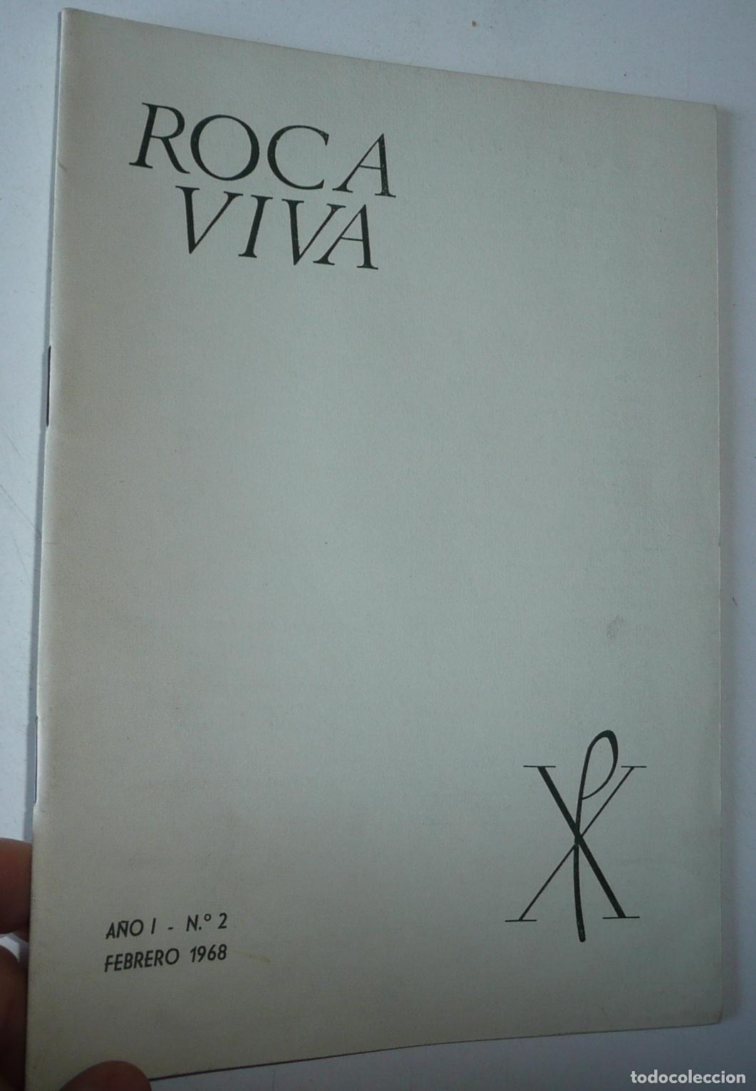 Libros de segunda mano: Revista Roca Viva N&ordm; 2. A&ntilde;o I. Febrero 1968. Revista de pensamientos y vida cristianos