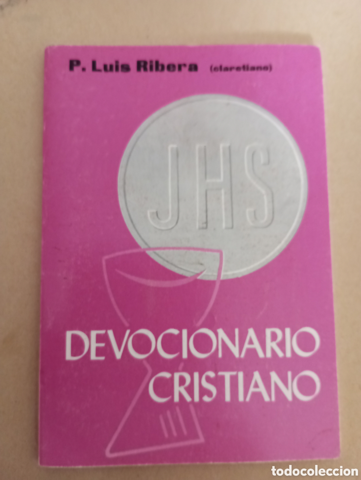 Libros de segunda mano: Devocionario cristiano P.luis ribera( claretiano ) editorial Regina 1998 96 paginas