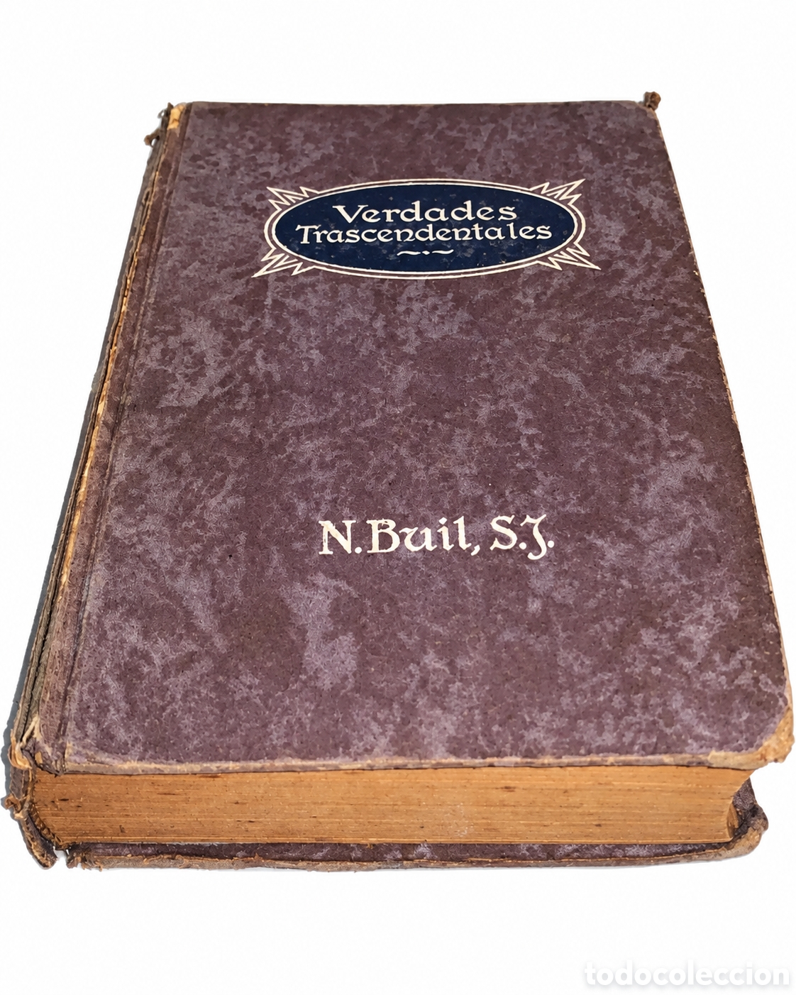 Libros de segunda mano: NICOL&Aacute;S M. BUIL, S.J. &ndash; VERDADES TRASCENDENTALES &ndash; LML