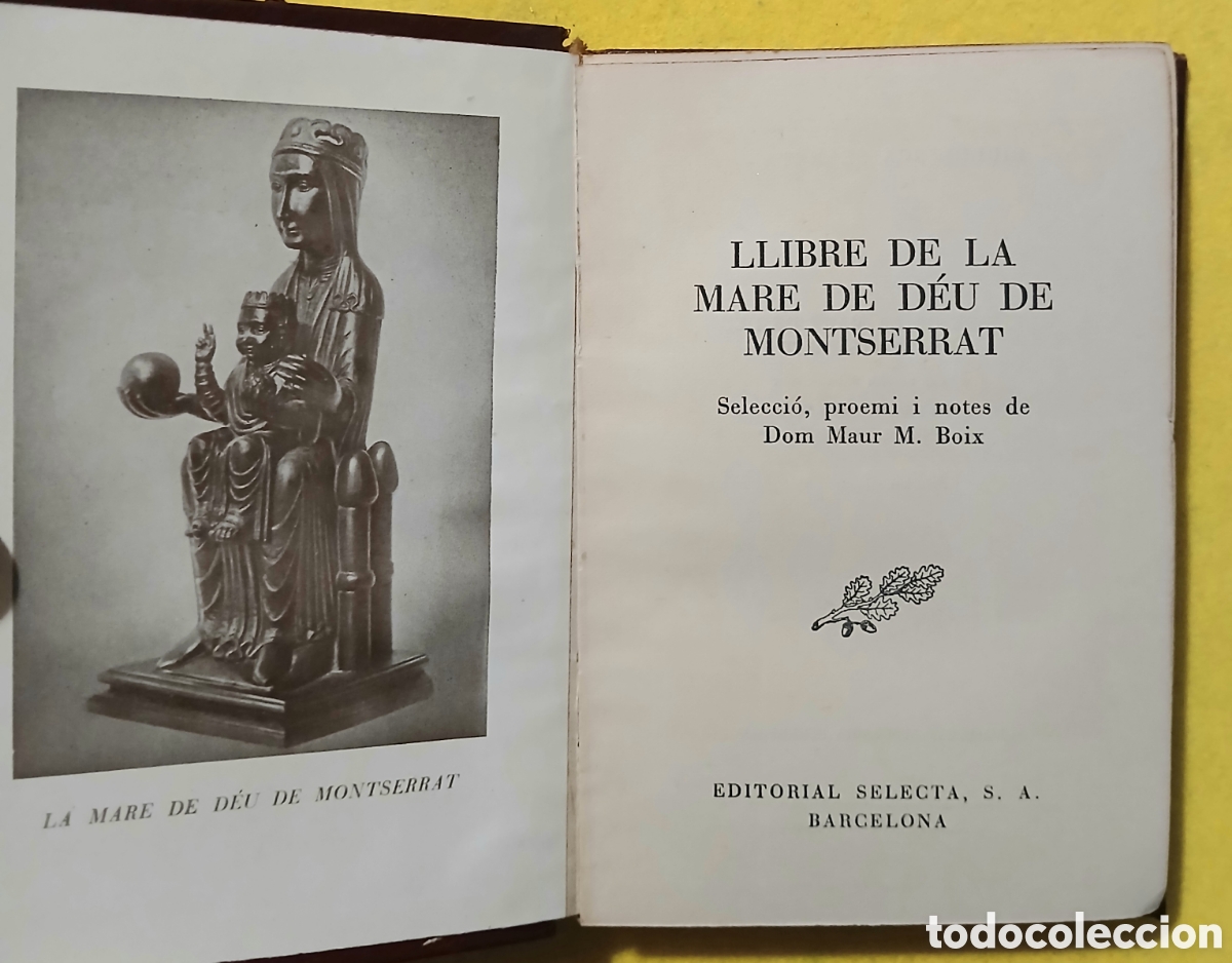 Libros de segunda mano: Llibre de la Mare de D&eacute;u de Montserrat - Foto 3