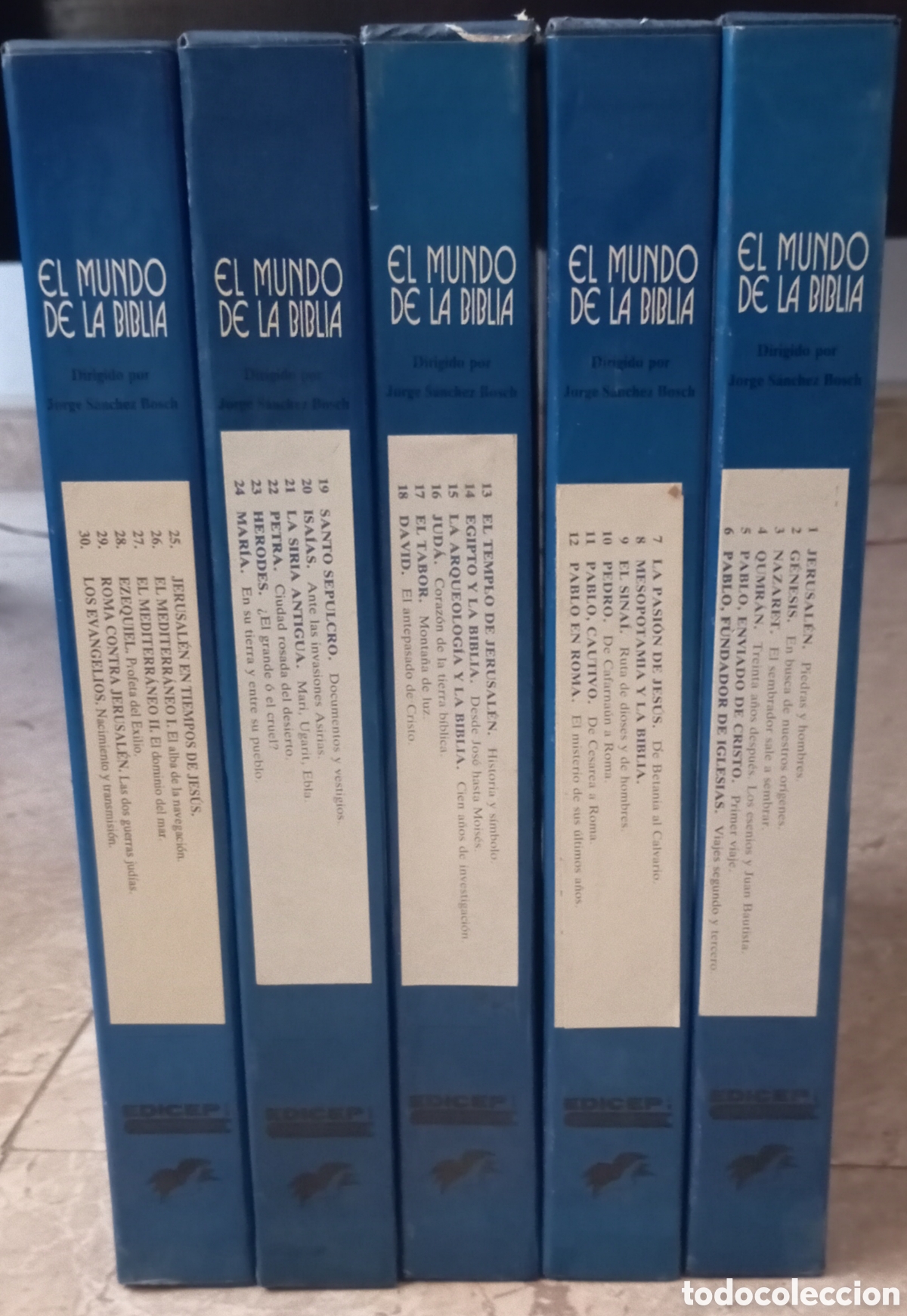 Libros de segunda mano: EL MUNDO DE LA BIBLIA 29 REVISTAS FALTA LA 30