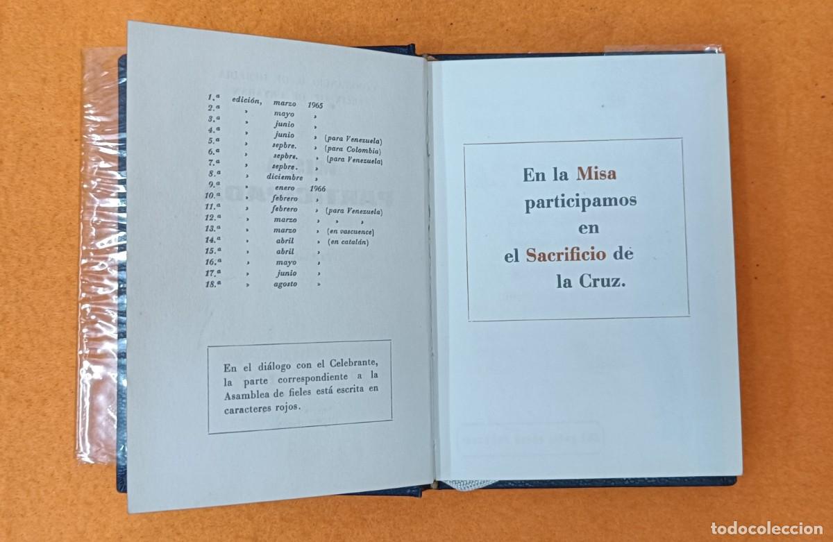 Libros de segunda mano: LIBRO RELIGIOSO MISA ANTICIPADA A&Ntilde;O 1966 - Foto 12