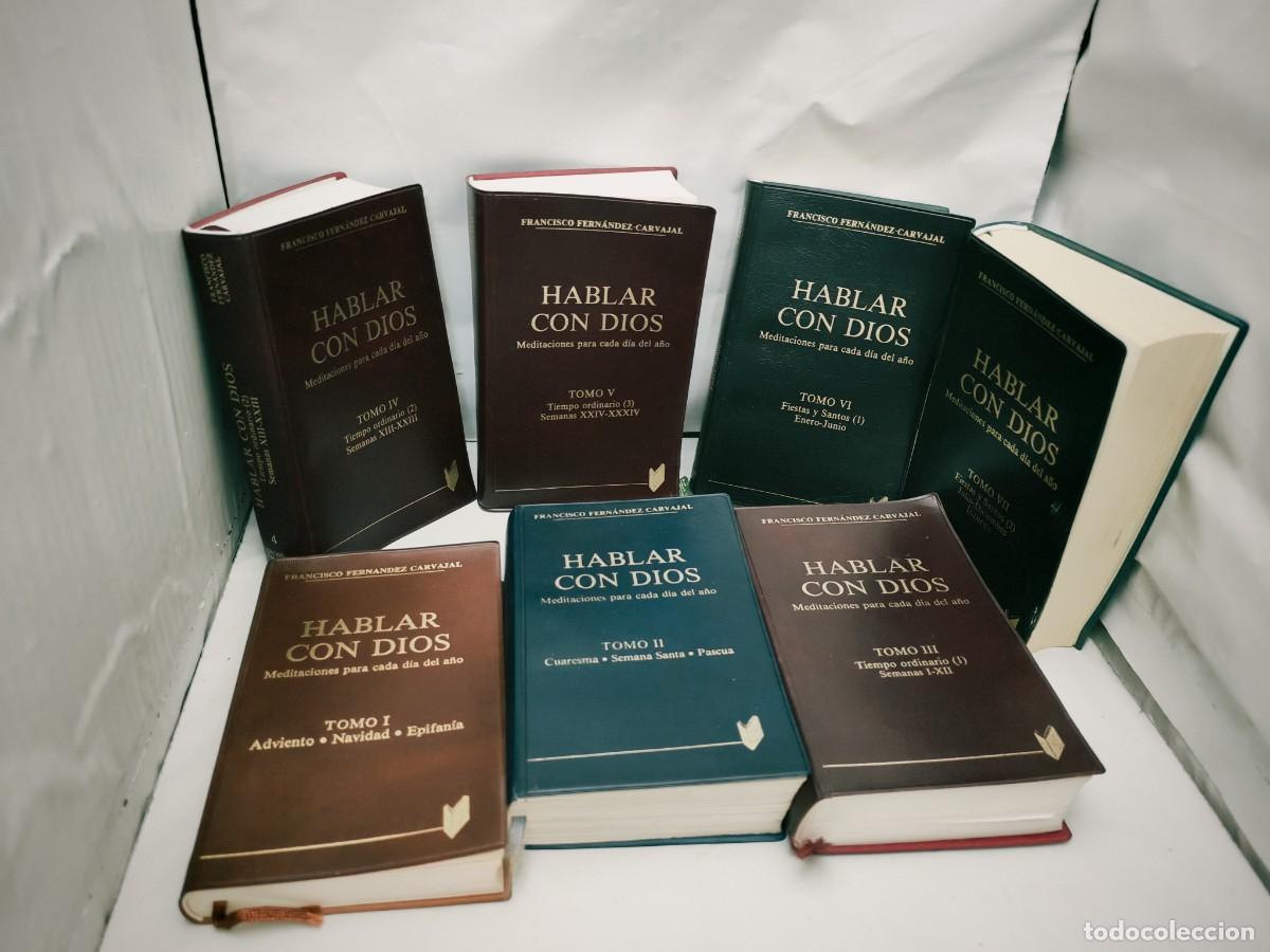 Second hand books: HABLAR CON DIOS, Tomos 1 a 7 (Obra Completa) SUBRAYADOS A L&Aacute;PIZ EN TOMO 2