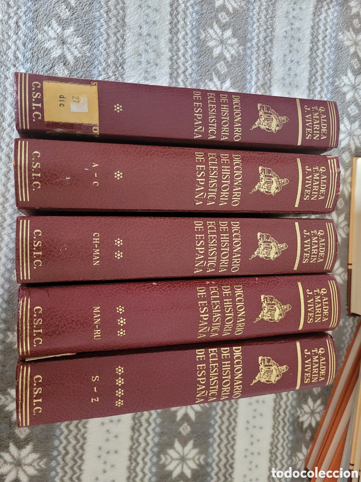 Libros de segunda mano: Diccionario de historia eclesiastica de Espa&ntilde;a Q. Aldea, T. Marin y J. Vives