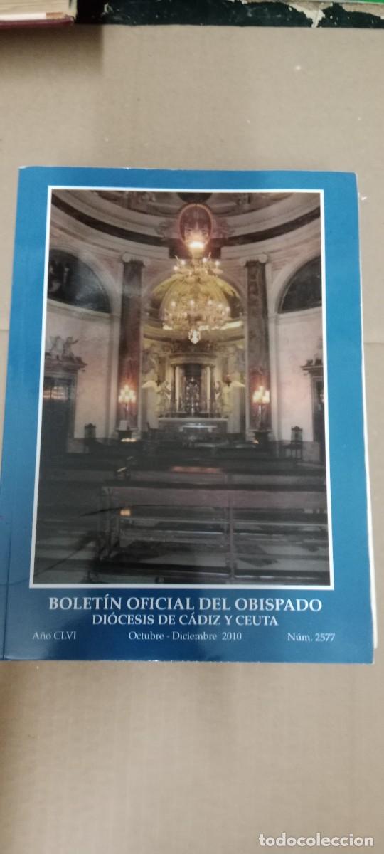 Libros de segunda mano: BOLETIN OFICIAL OBISPADO CADIZ LIBRO GG-OT