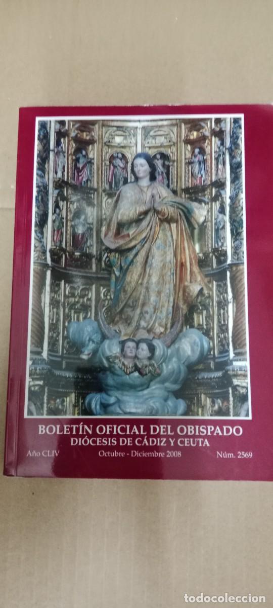 Libros de segunda mano: BOLETIN OFICIAL OBISPADO CADIZ Y CEUTA . LIBRO GG-OT