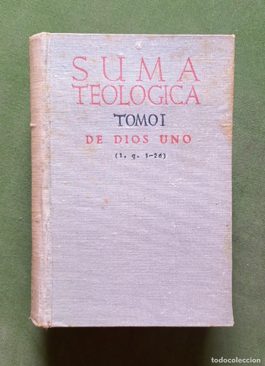 Gebrauchte B&uuml;cher: SUMA TEOLOGICA - vol. I - SANTO TOM&Aacute;S DE AQUINO - BIBLIOTECA DE AUTORES CRISTIANOS - 1947 - D20