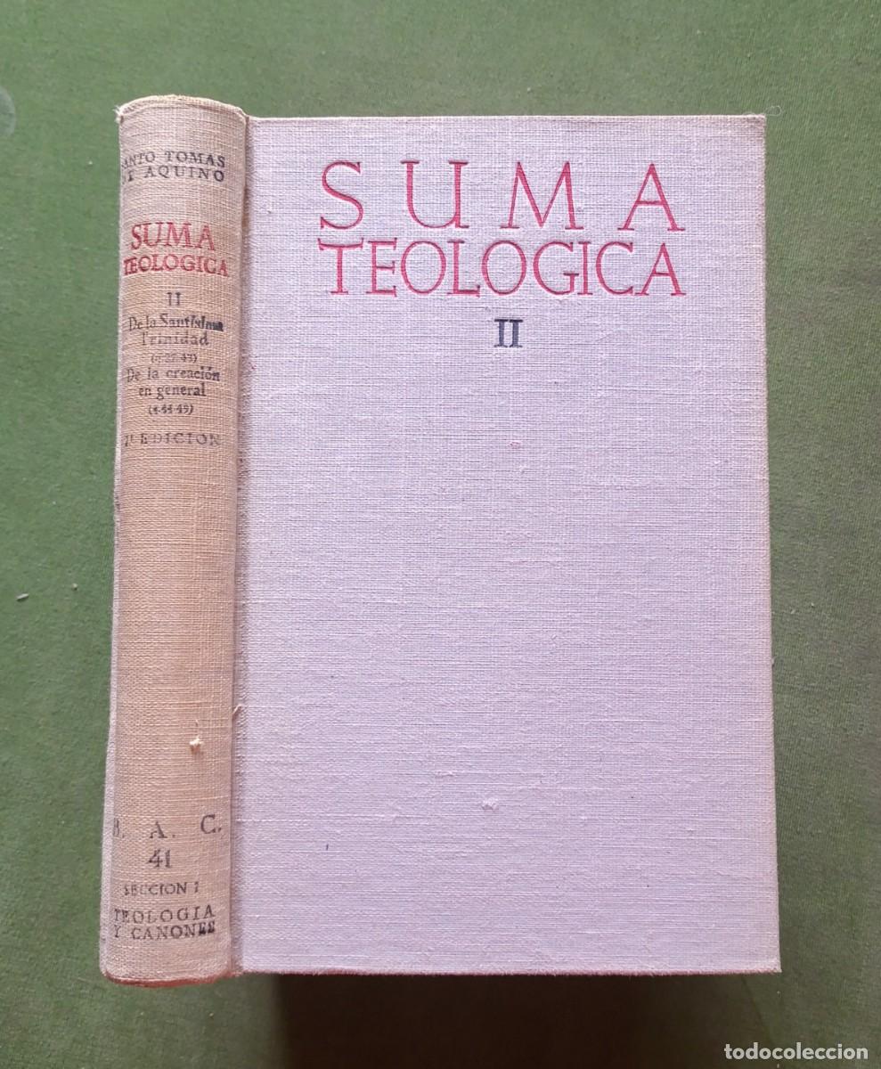Libros de segunda mano: SUMA TEOLOGICA - vol. II - SANTO TOM&Aacute;S DE AQUINO - BIBLIOTECA DE AUTORES CRISTIANOS - 1953 - D20