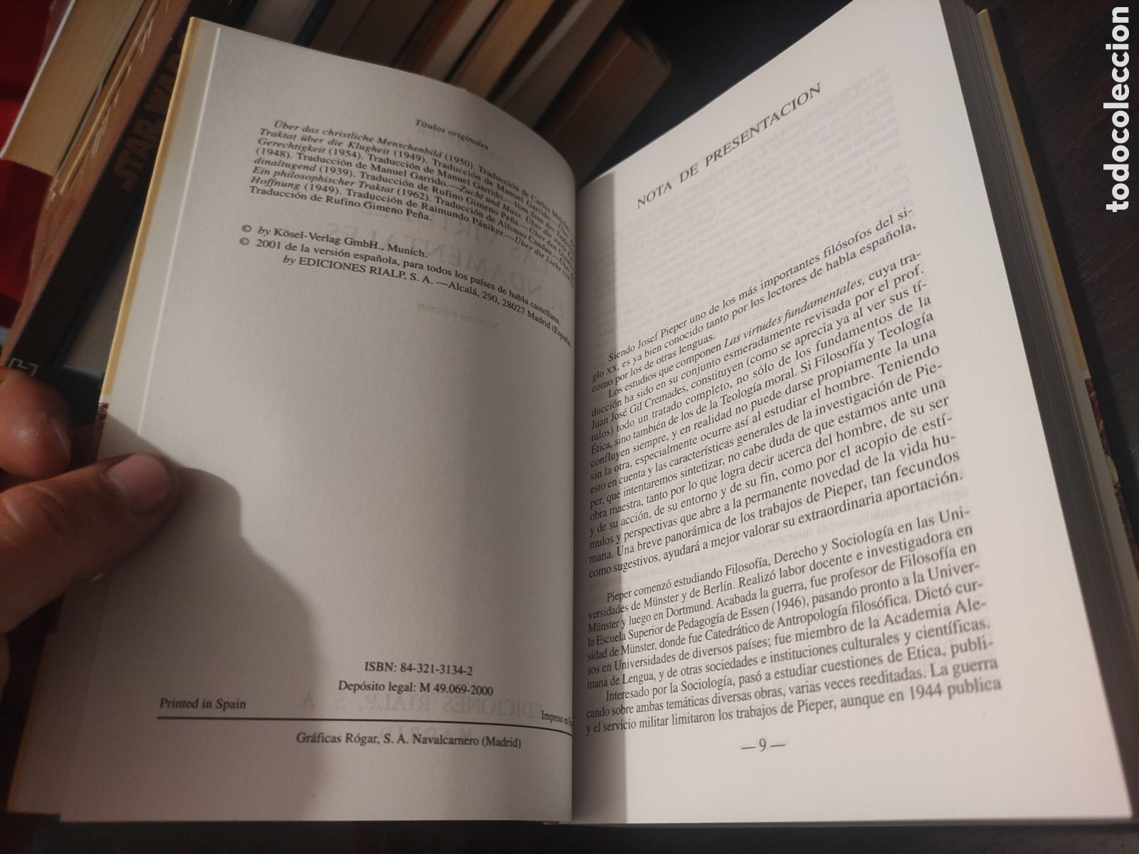 Libros de segunda mano: LAS VIRTUDES FUNDAMENTALES - JOSEF PIEPER - Foto 8