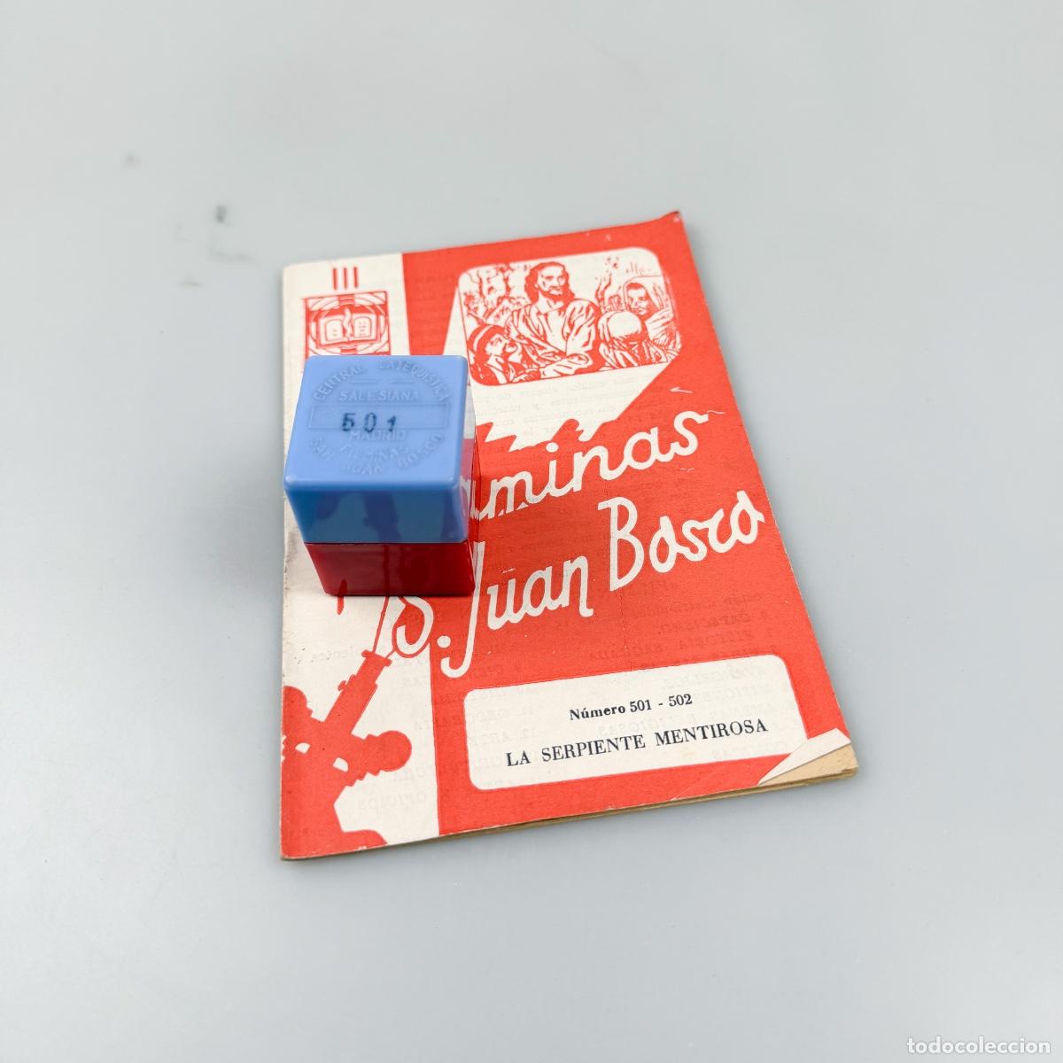Libros de segunda mano: Filminas San Juan Bosco, N&ordm;501-502 La Serpiente Mentirosa