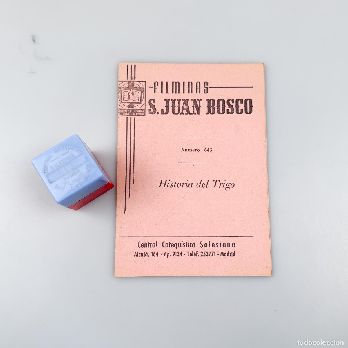 Libros de segunda mano: Filminas San Juan Bosco, N&ordm;643 Historia del Trigo