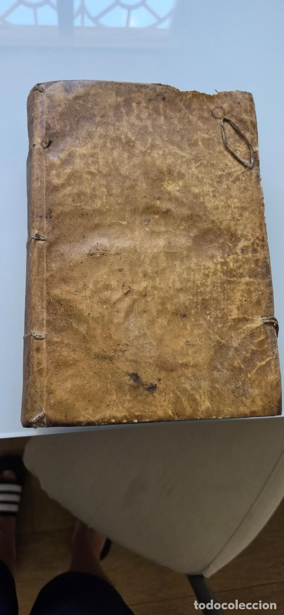 Libros de segunda mano: Importante libro pergamino de teologia latin 1763