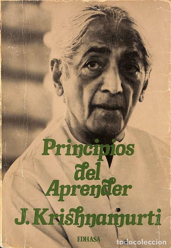 Libros de segunda mano: Principios del Aprender - Jiddu Krishnamurti - Edhasa
