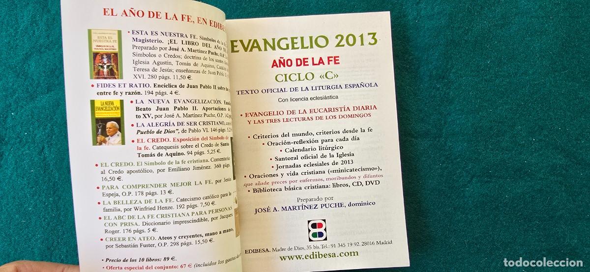 Libros de segunda mano: EL EVANGELIO (2013) A&Ntilde;O DE LA FE - Foto 2