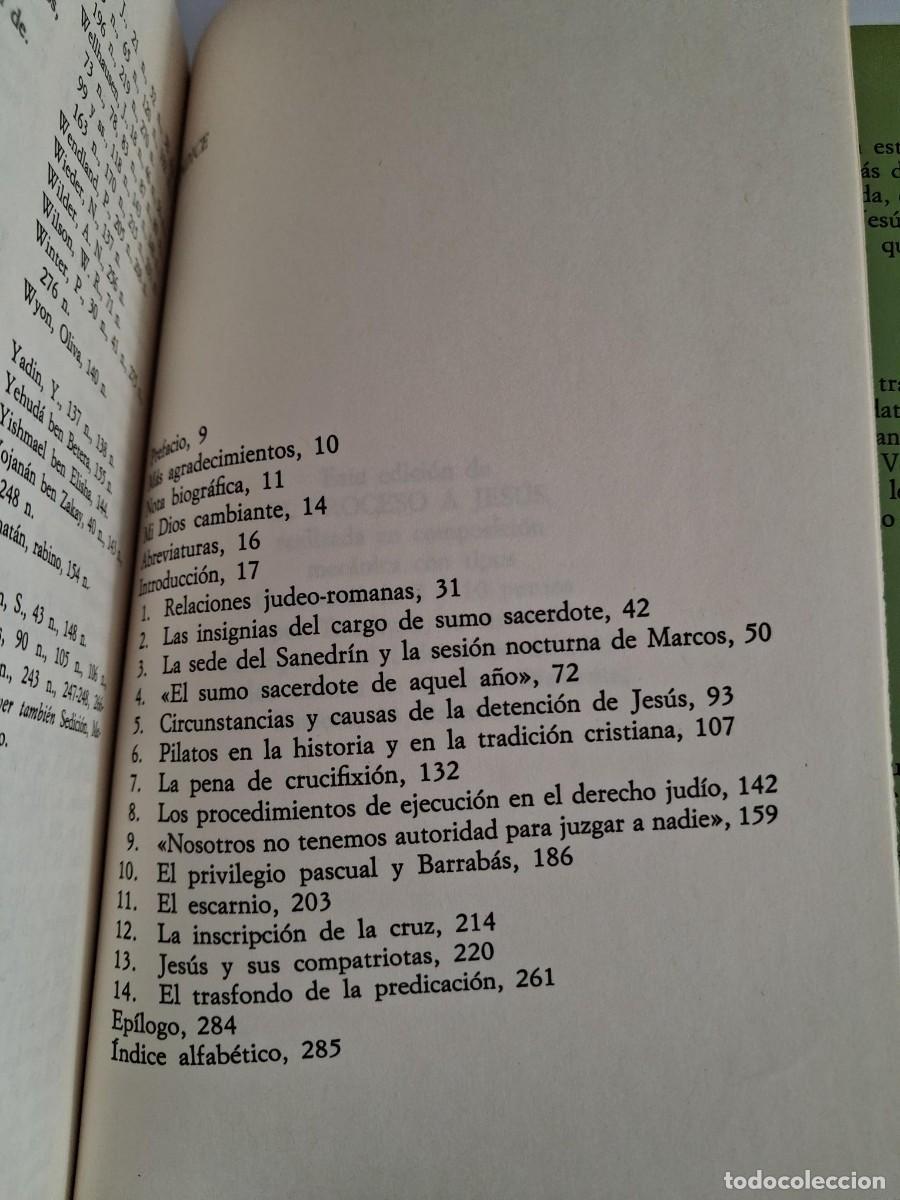 Libros de segunda mano: WINTER, Paul.- - El proceso a Jes&uacute;s. - Foto 3