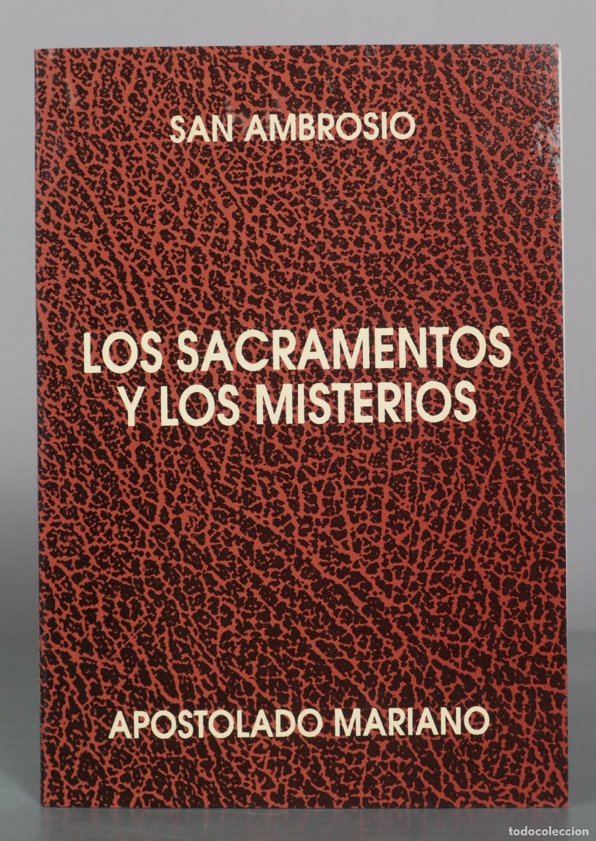Livros em segunda m&atilde;o: Los Sacramentos y los Misterios - San Ambrosio - Apostolado Mariano