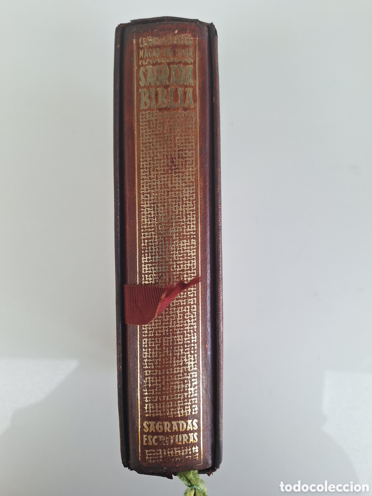 Libros de segunda mano: Biblia Nacar Colunga, lujo, dorados, caja