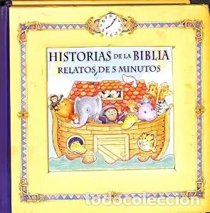 Livros em segunda m&atilde;o: Historias de la Biblia: Relatos de 5 Minutos - Varios - Icaria Editorial - Libros Pikids