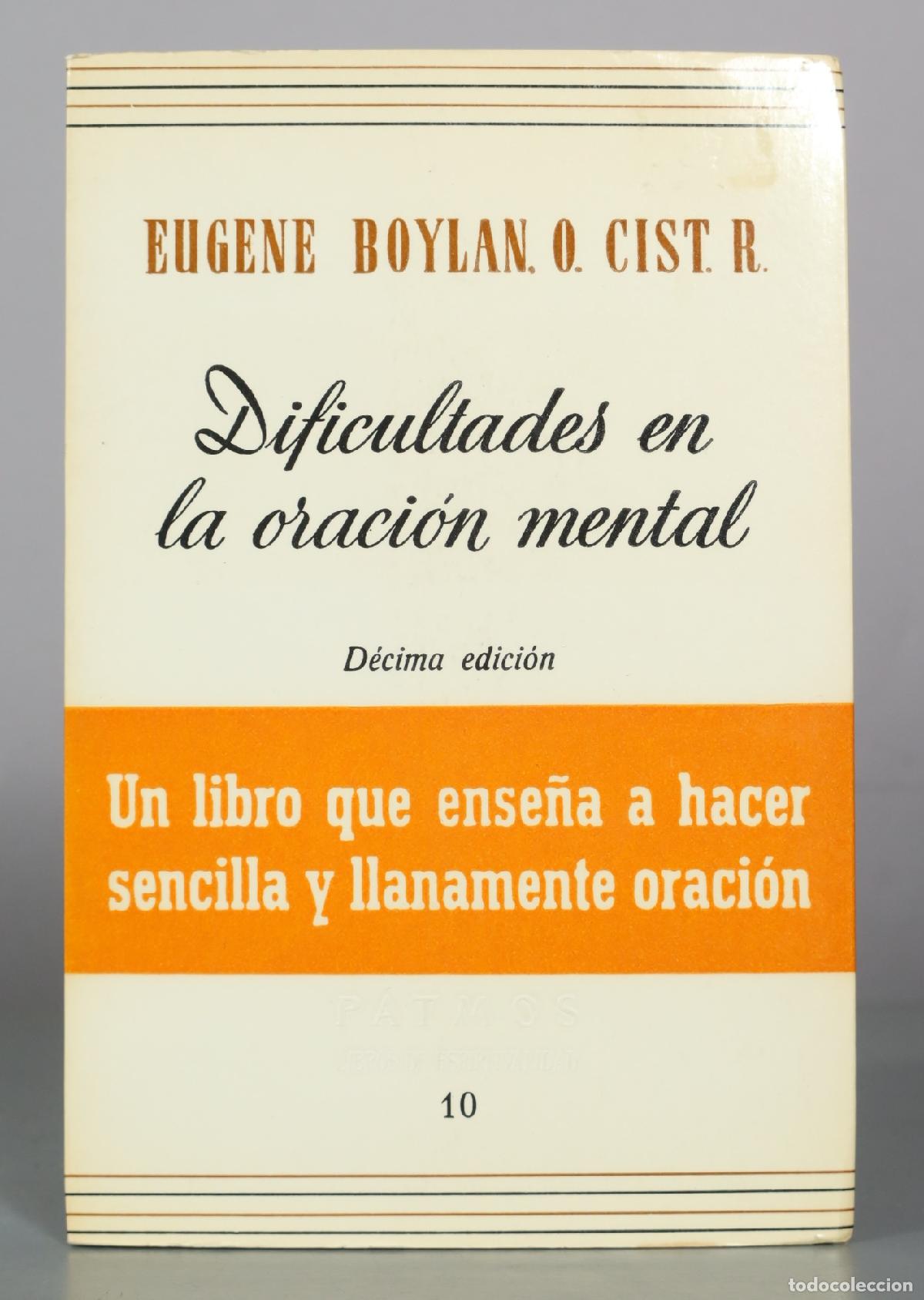 Libros de segunda mano: Dificultades en la oraci&oacute;n mental - Eugene Boylan - P&aacute;tmos