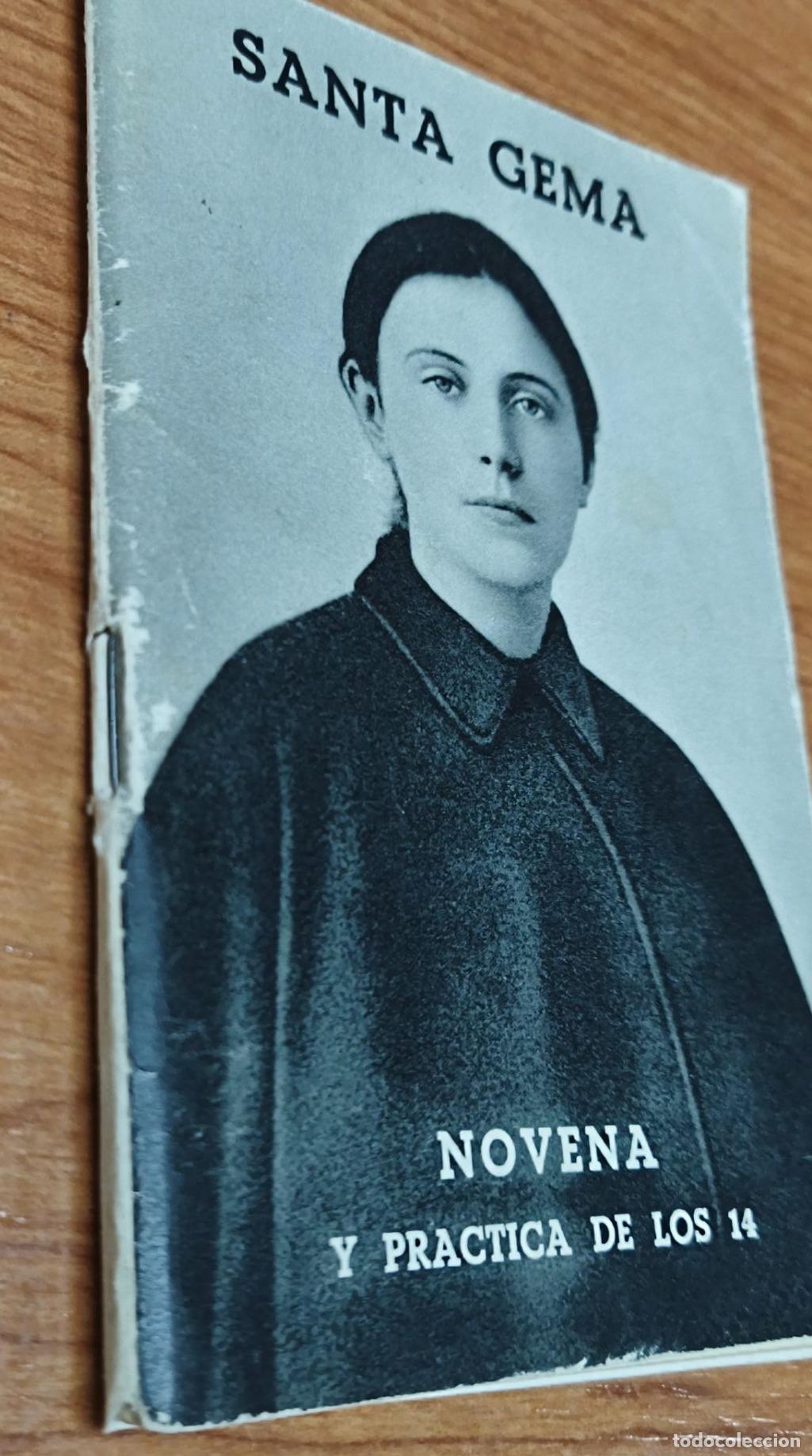 Libros de segunda mano: Santa Gema - Novena y practica de los 14 - Foto 2