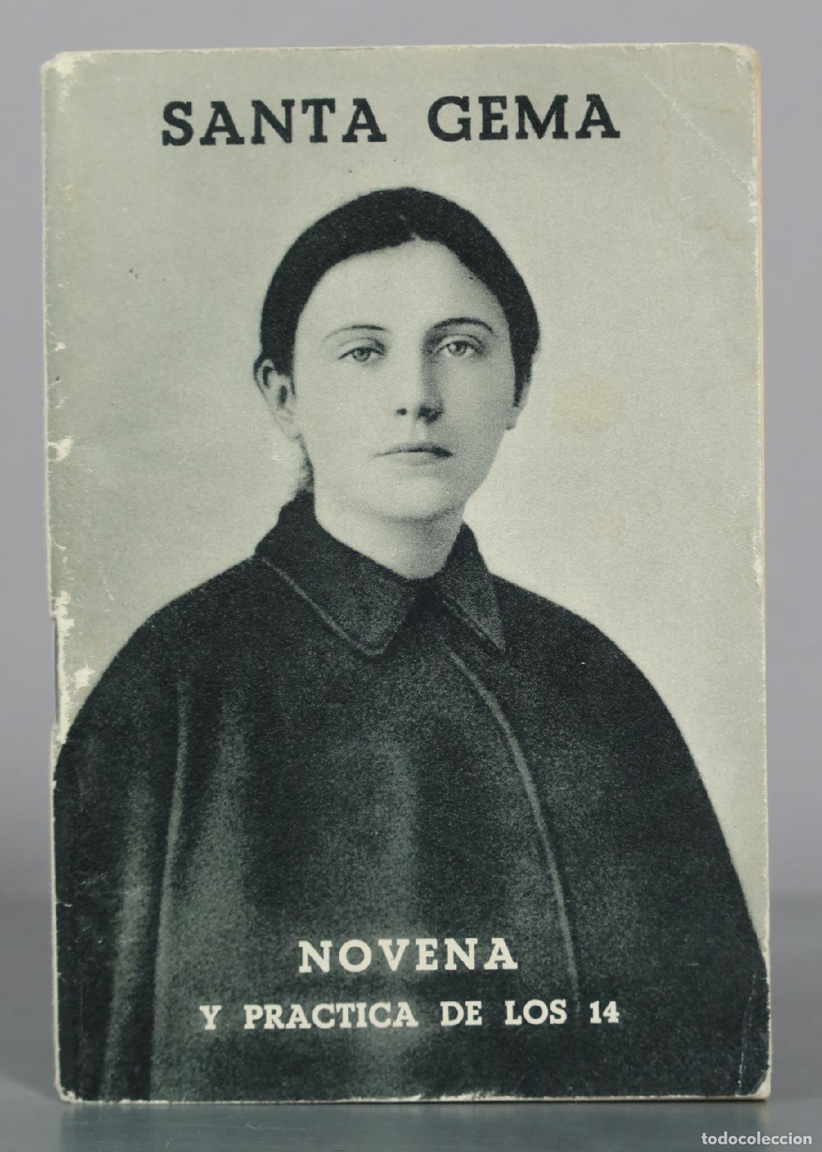 Gebrauchte B&uuml;cher: Santa Gema - Novena y practica de los 14