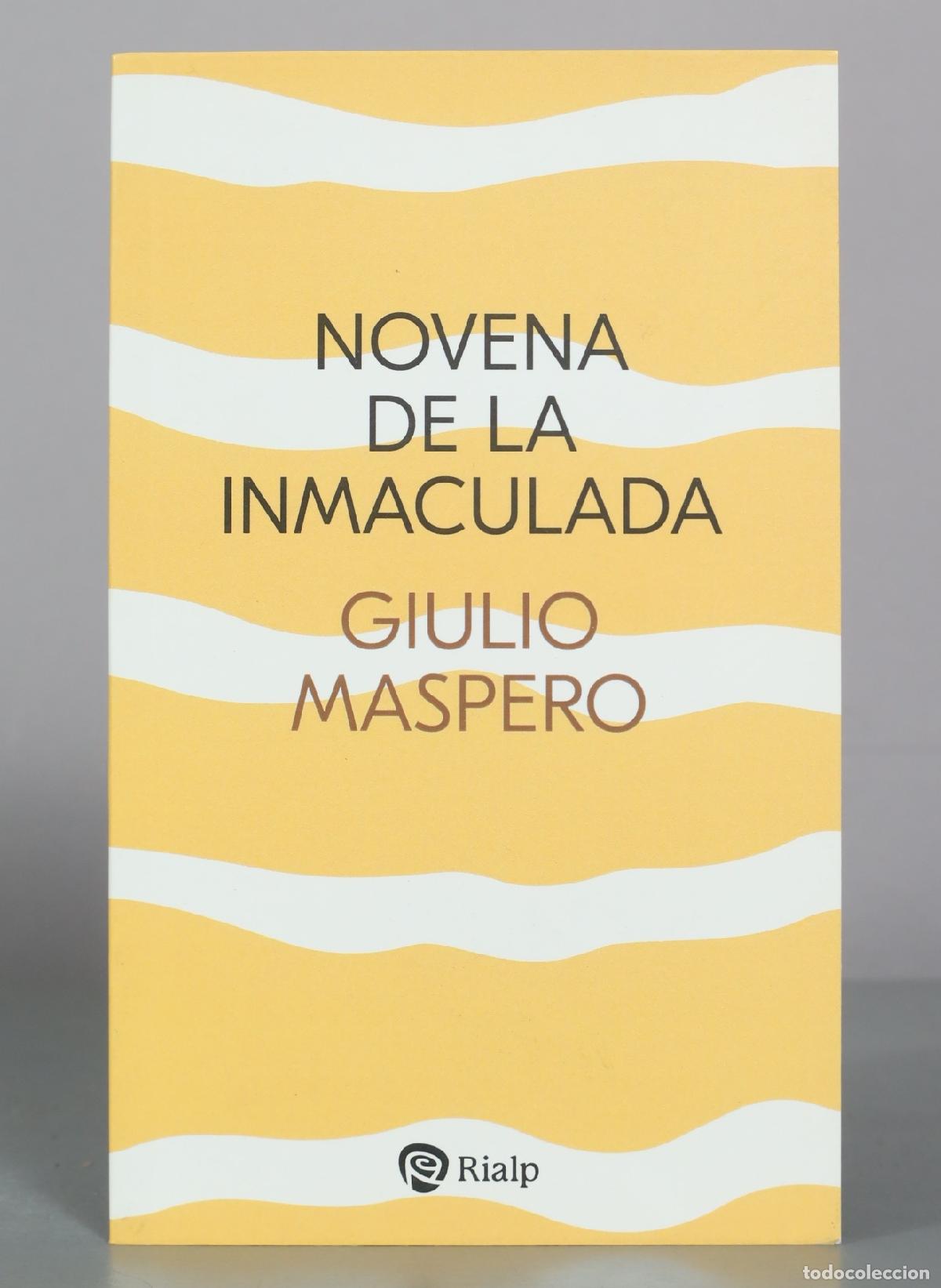 Libros de segunda mano: Novena de la Inmaculada - Giulio Maspero - Rialp - Foto 1