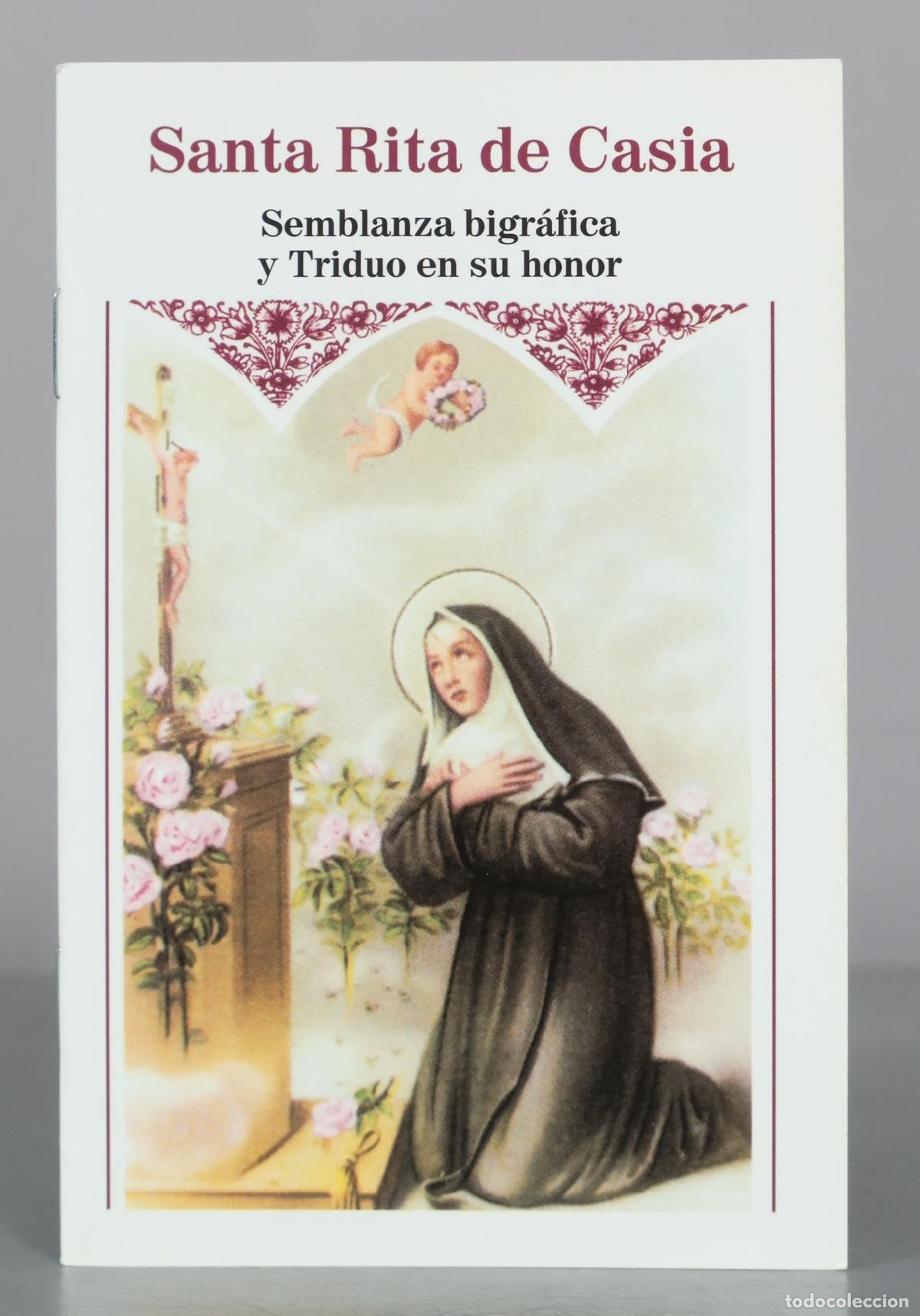 Libros de segunda mano: Santa Rita de Casia - Semblanza biogr&aacute;fica y Triduo en su honor