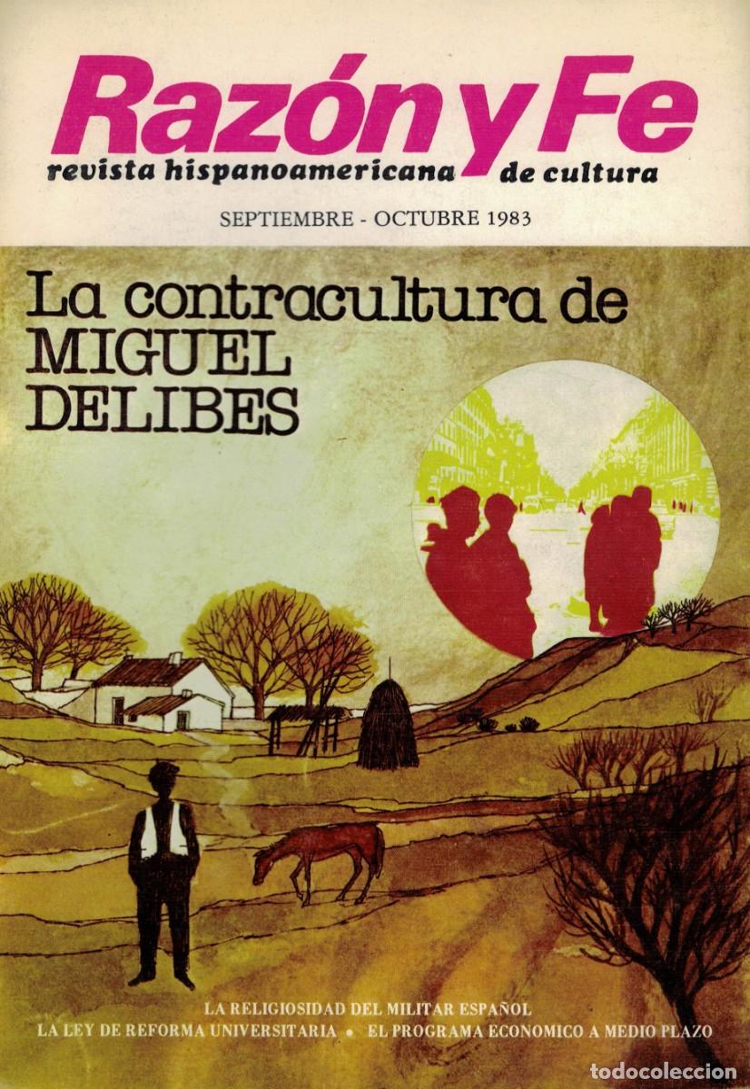 Libros de segunda mano: Raz&oacute;n y Fe. Revista Hispanoamericana de Cultura N&ordm; 1021 Tomo 208 Septiembre-Octubre 1983