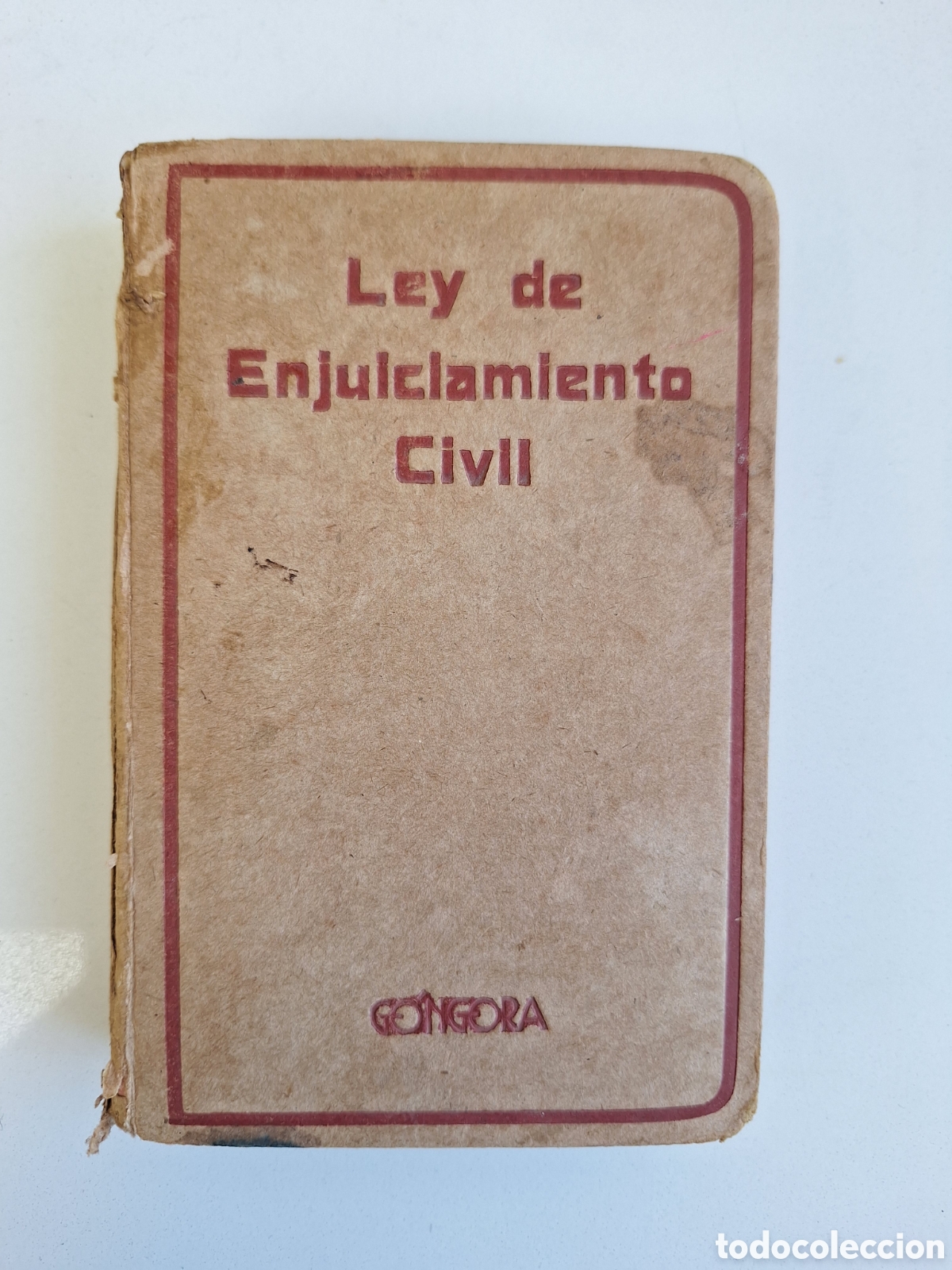 Libros de segunda mano: Ley de Enjuiciamiento Civil de 3 febrero 1881