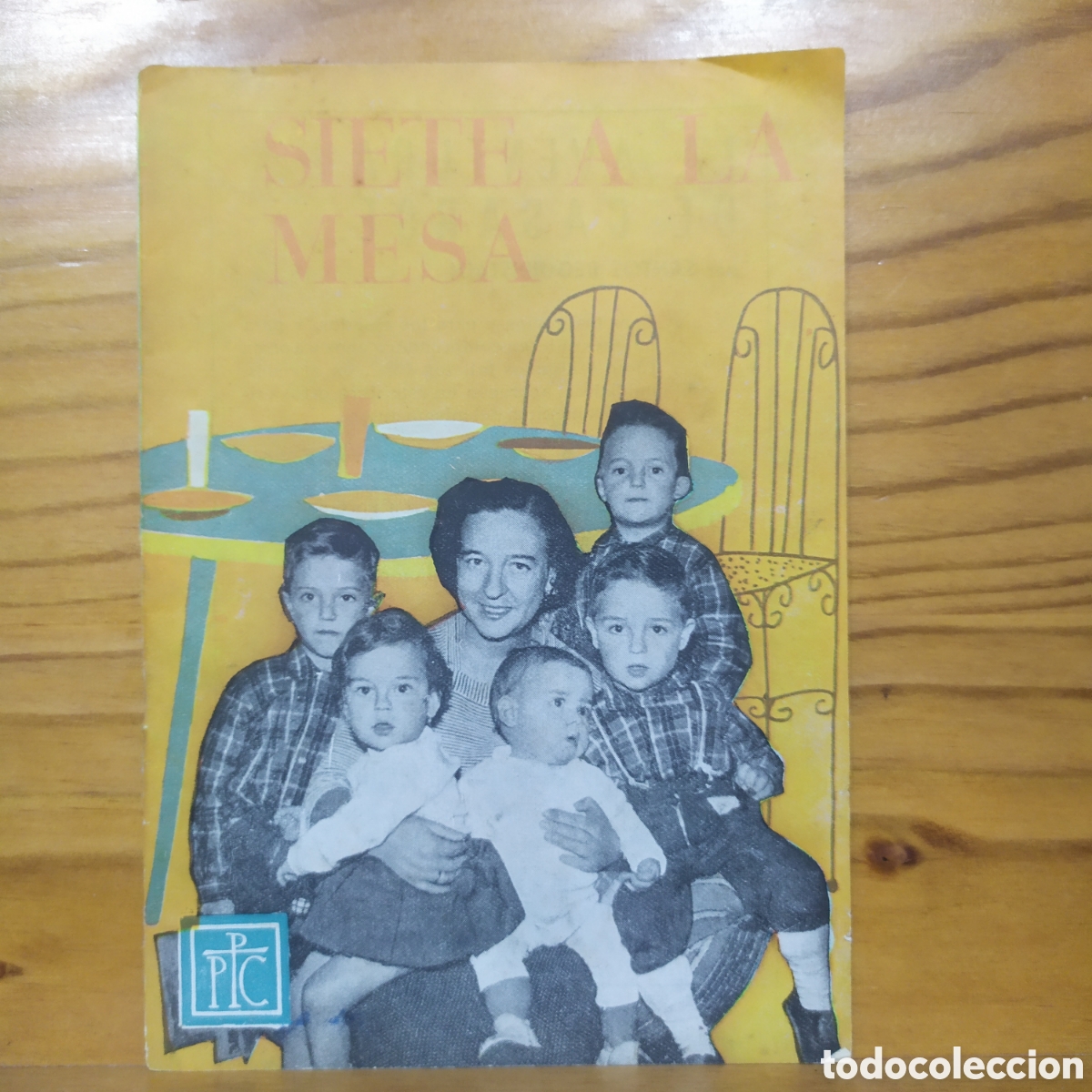 Libros de segunda mano: Religi&oacute;n: Siete a la mesa, Folletos POR n&deg;74, a&ntilde;o 1960