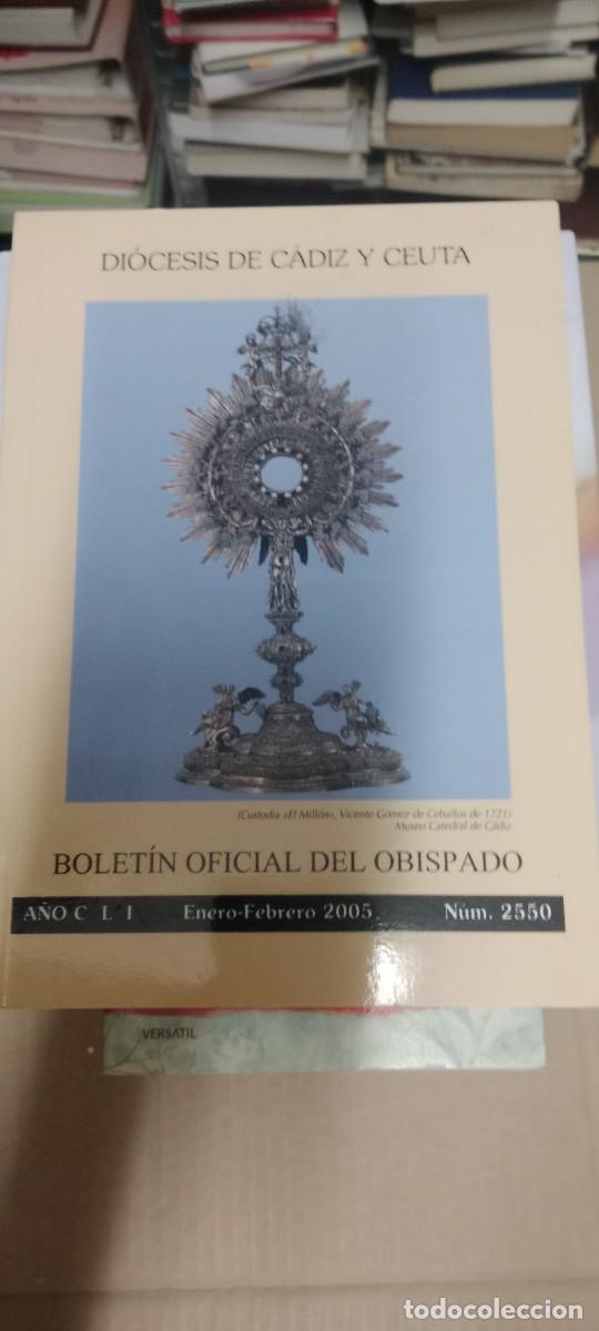 Libros de segunda mano: BOLETIN OFICIAL DEL OBISPADO CADIZ CEUTA EL DE FOTO LIBRO GG-RM