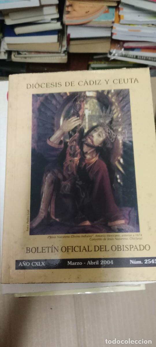 Libros de segunda mano: BOLETIN OFICIAL DEL OBISPADO CEUTA Y CADIZ EL DE FOTO LIBRO L-HC