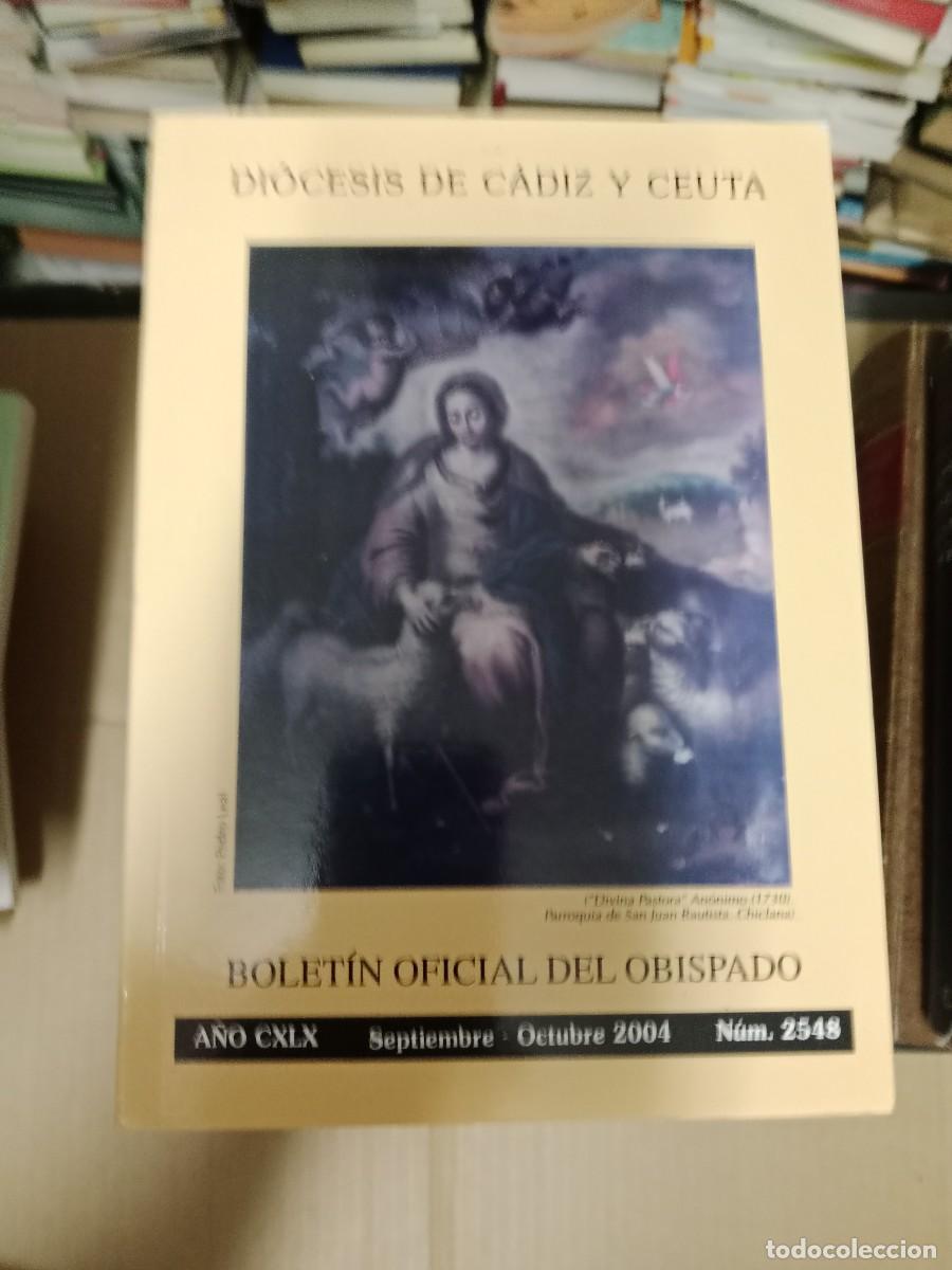 Libros de segunda mano: BOLETIN OFICIAL DEL OBISPADO CEUTA Y CADIZ EL DE FOTO LIBRO TOP-03