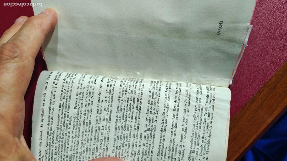 Libros de segunda mano: BIBLIA CON TAPAS DE MADERA - Foto 4
