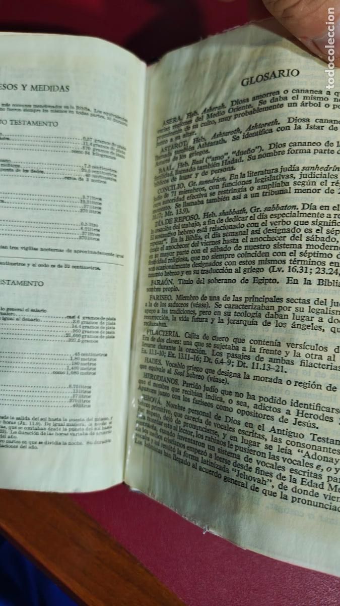 Libros de segunda mano: BIBLIA CON TAPAS DE MADERA - Foto 6