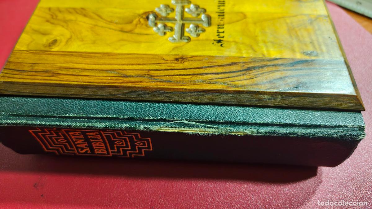 Libros de segunda mano: BIBLIA CON TAPAS DE MADERA - Foto 9