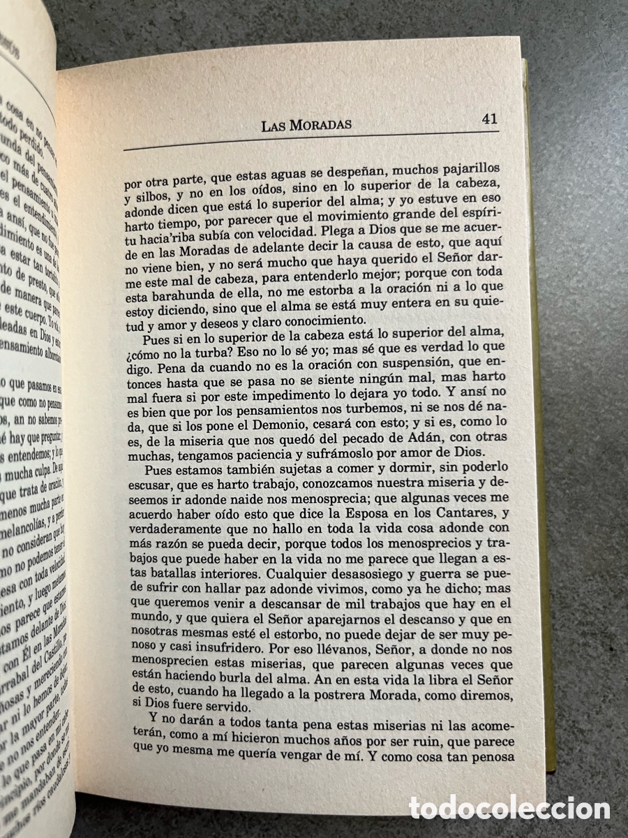 Libros de segunda mano: Libro Santa Teresa de Jes&uacute;s - Las Moradas - Foto 7