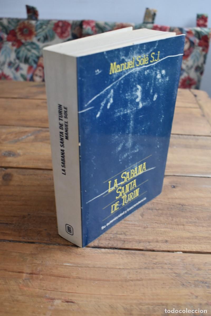 Second hand books: LA SABANA SANTA DE TUR&Iacute;N. Su autenticidad y trascendencia. Manuela Sol&eacute; S.J. Mensajero 1985
